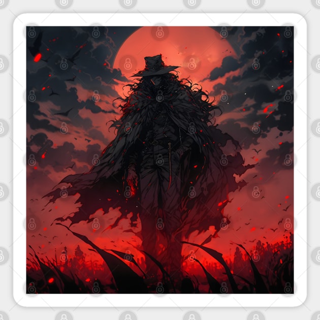 Hunters of the Dark: Explore the Supernatural World with Vampire Hunter D. Illustrations: Bloodlust Magnet by insaneLEDP